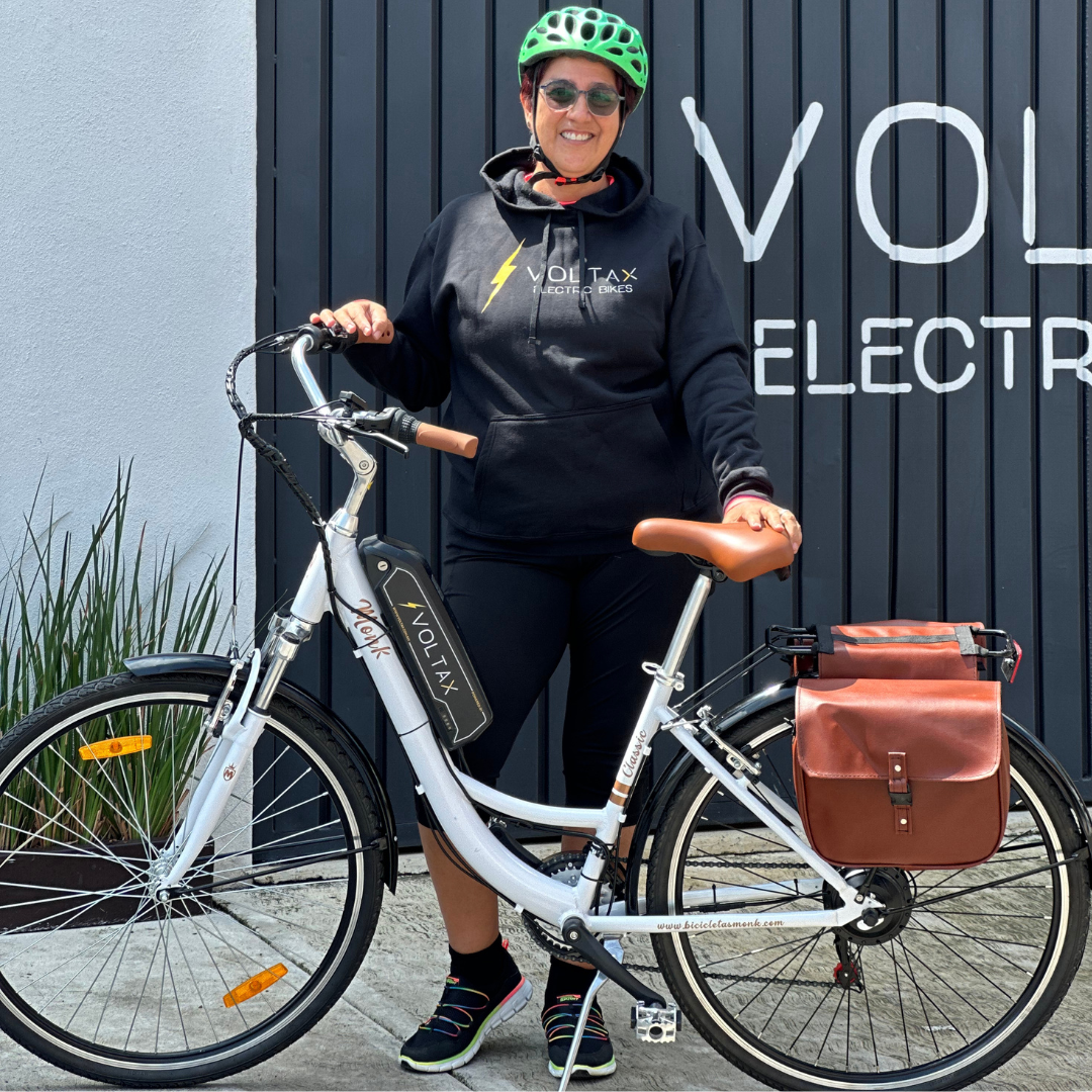 Bicicleta Eléctrica Estilo Europeo con Accesorios VOLTAX Urbana
