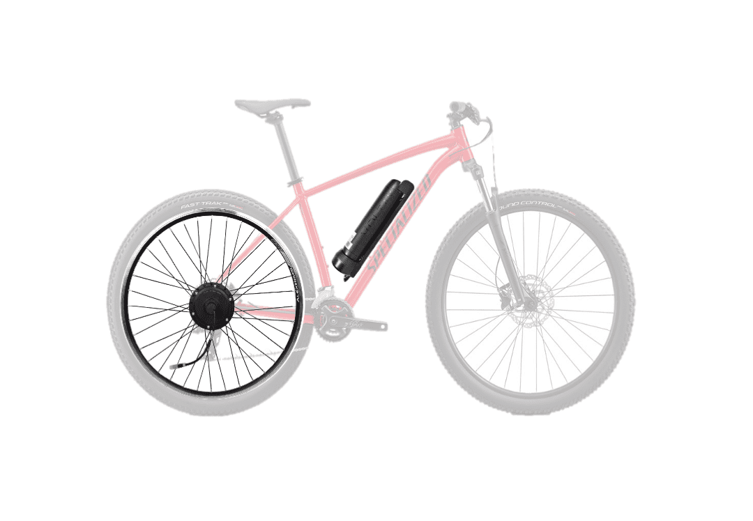 ⚡ Kit de Conversión Eléctrica de Bicicleta Motor en Rueda Paquete 1 🚴 - VOLTAX ELECTRIC BIKES