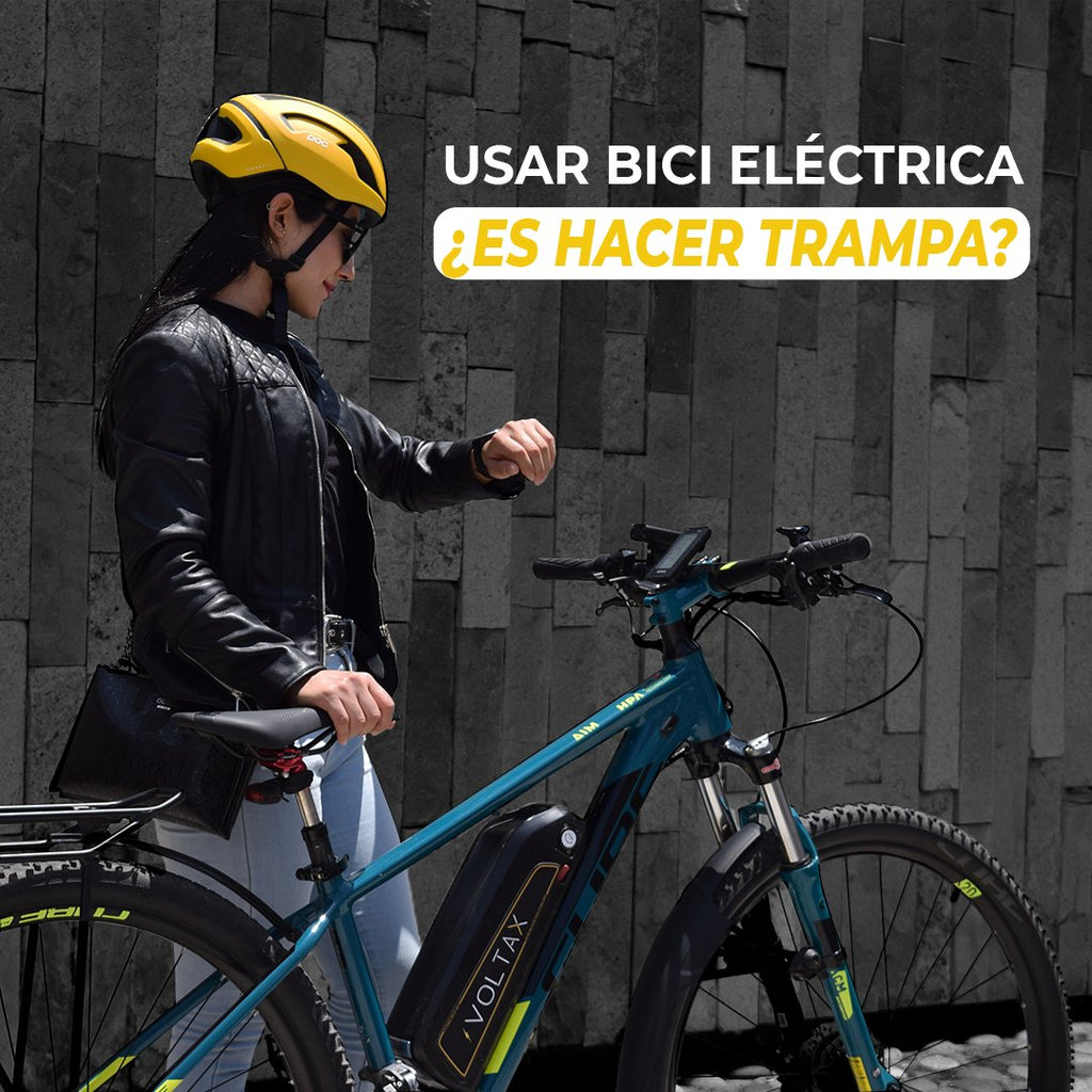 ¿Usar bicicleta eléctrica es hacer trampa?