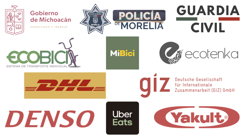Logos de los clientes mas importantes de la compañia