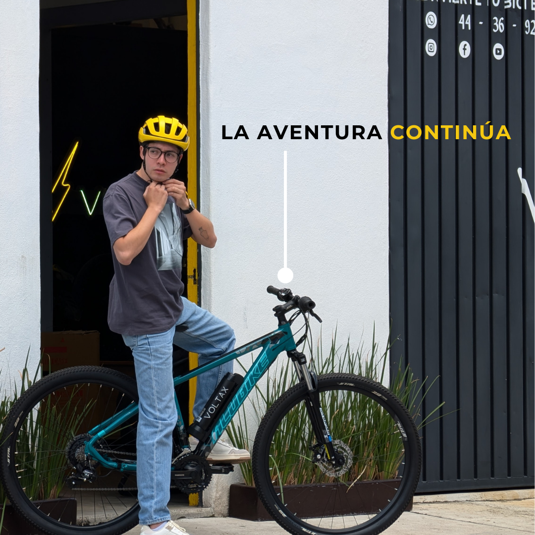 Bicicleta Eléctrica Deportiva con Accesorios VOLTAX SPORT